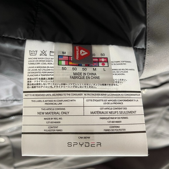 Limited Edition Spyder GT Line Waterproof Jacket - Men’s Medium - Rare Find - Picture 5 of 7